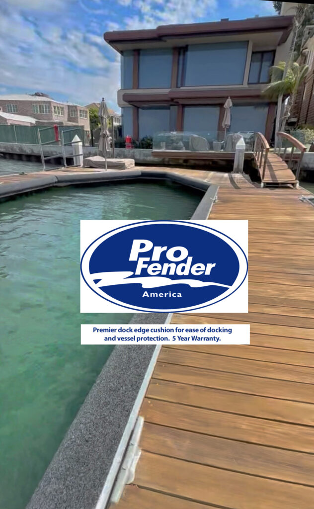 Pro Fender dock edge cushion